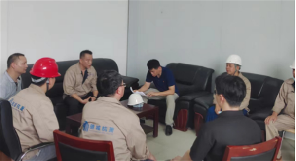 馳城杭蕭綠色建筑有限公司開展突發(fā)火災事件人員緊急疏散及滅火應急預案演練活動